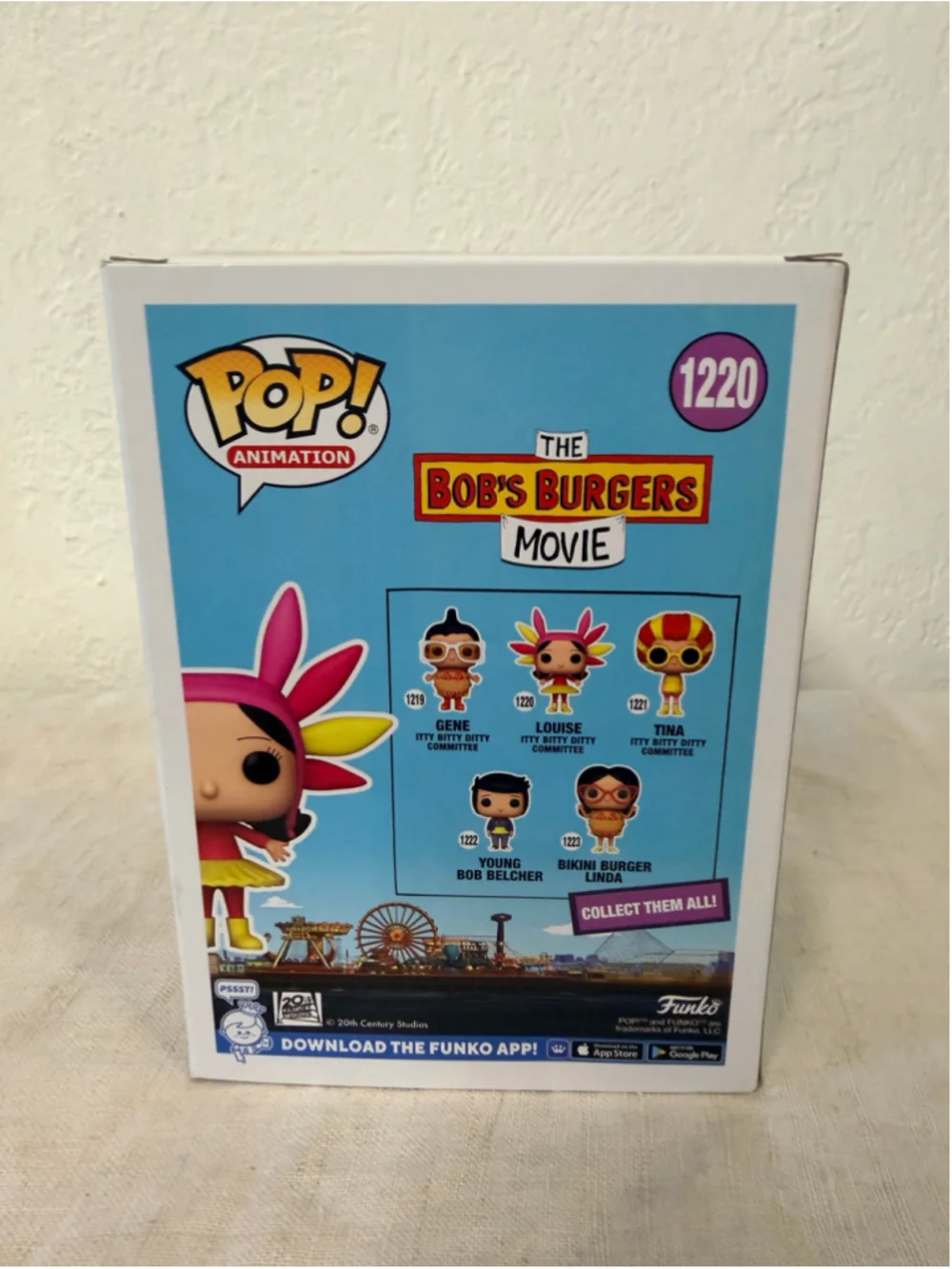 NIB Funko Pop 1220 Louise Itty Bitty Ditty Committee From Bob’s Burger